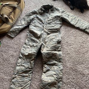 Insulated military coverall